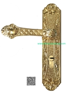 Khóa Cửa Đồng Mạ Vàng 18K K51:Khóa cửa đồng Tây Ban Nha
