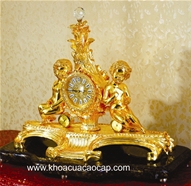 Đồng Hồ Cổ Mạ Vàng 24K - CL49:Đồng hồ cổ mạ vàng 24K Tây Ban Nha